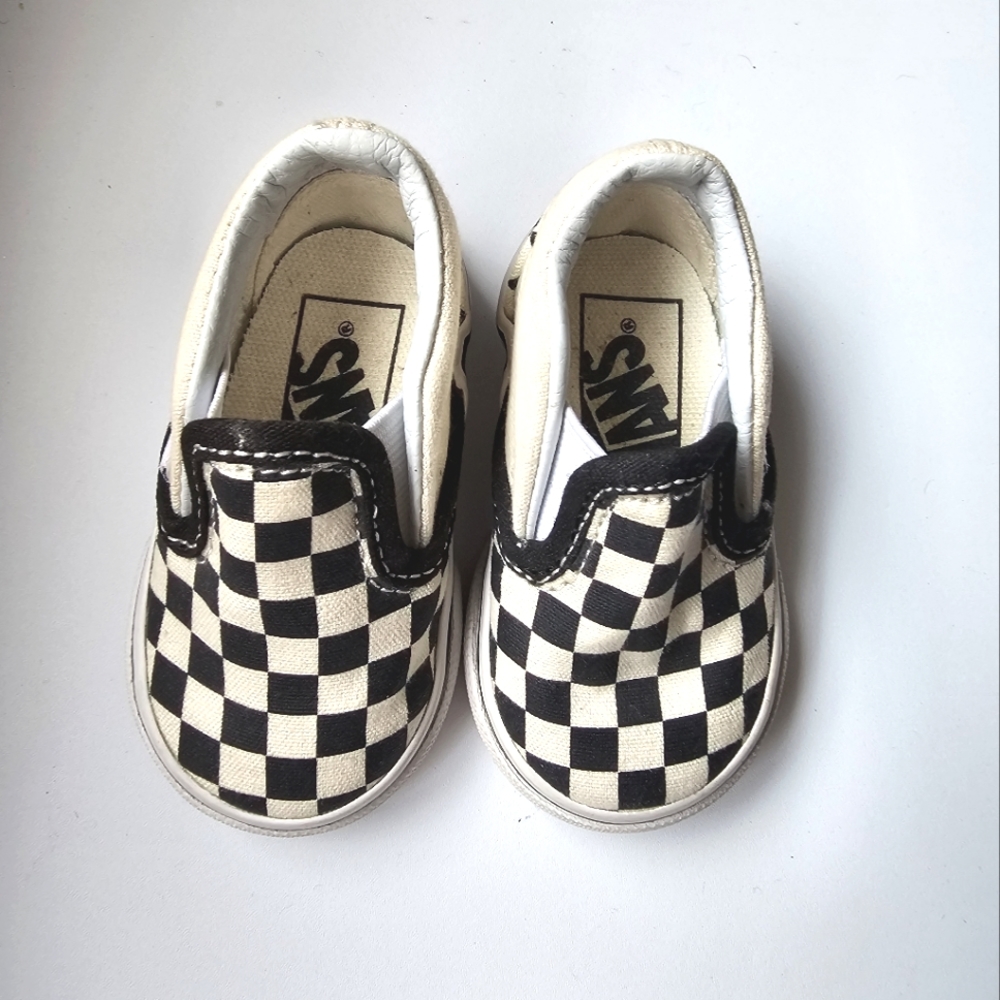 Vans Checkerboard Slip on Toddler/Baby Shoe